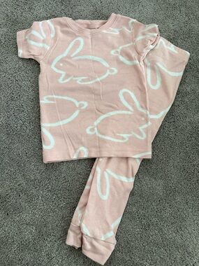 Carter’s Kids Pink Bunny Pajama Set